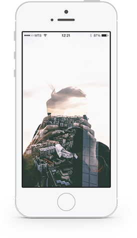 Website design on Iphone